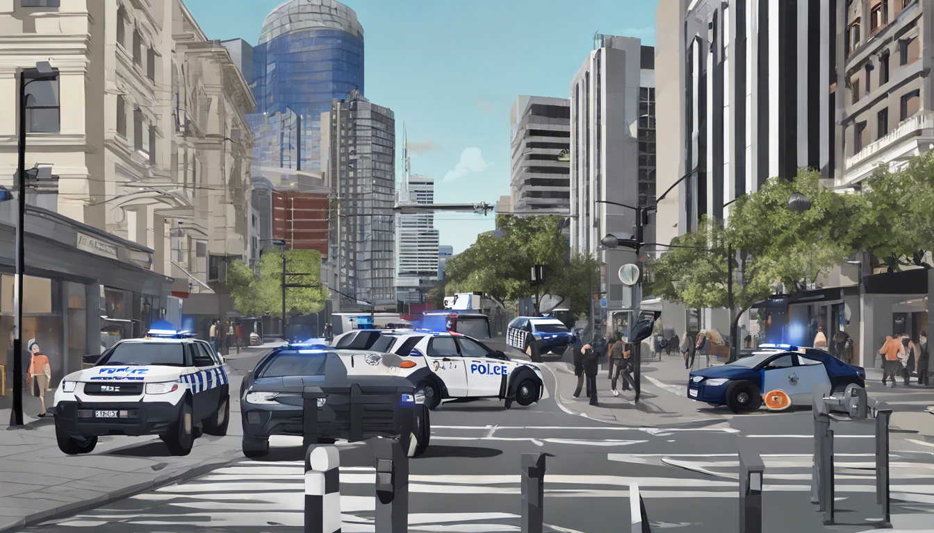 découvrez le comptage des policiers lors d'une journée de surveillance dans le centre-ville d'auckland grâce à radio new zealand (rnz). suivez la présence policière en temps réel et restez informé des événements dans la région.