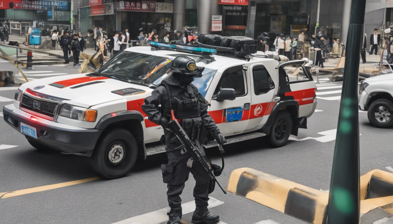 un homme est appréhendé par l'équipe de déminage suite à un incident survenu dans le quartier d'affaires de cbd - découvrez les détails sur le korea herald
