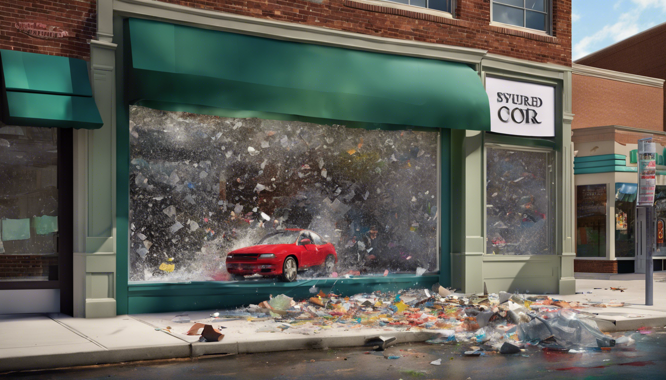 découvrez l'incident surprenant à dekalb county où des cambrioleurs ont percuté un magasin cbd avec une voiture volée, ne parvenant à récupérer qu'une caisse vide. un événement intrigant qui soulève des questions sur la sécurité des commerces locaux.