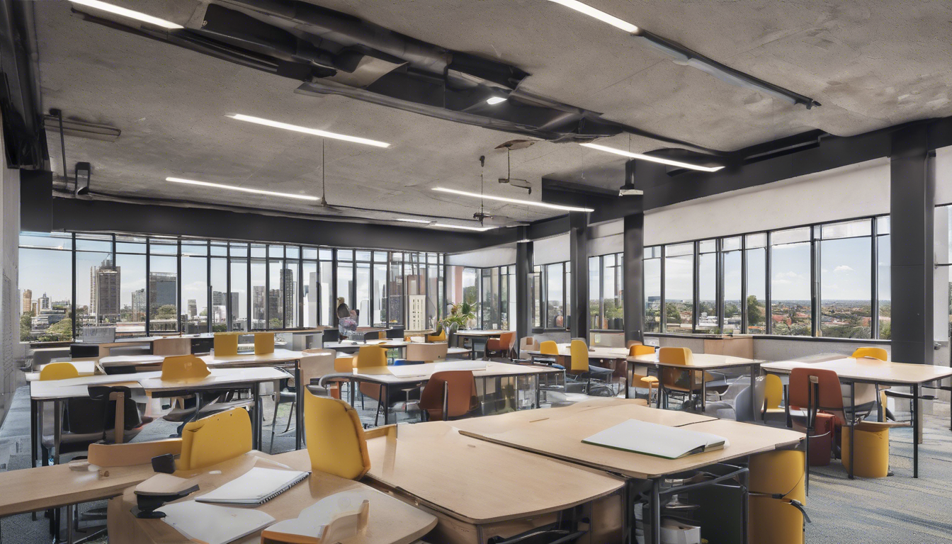 découvrez comment une école située au cœur du cbd impacte la vie quotidienne des enfants, qui passent leur journée confinés dans un bâtiment de bureaux. un regard sur l'éducation urbaine et ses défis.