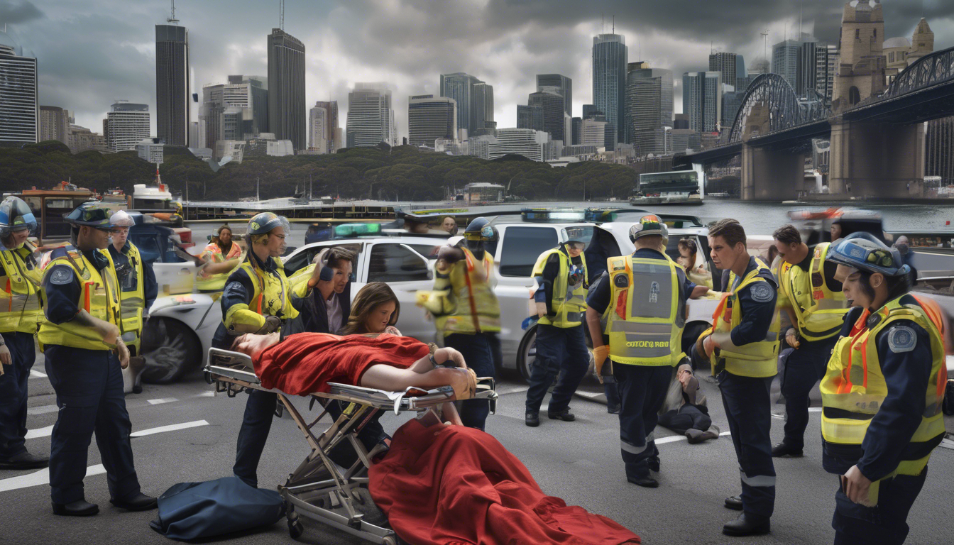 une femme victime d'une agression par arme blanche a été transportée d'urgence à l'hôpital près du centre-ville de sydney. découvrez les détails de cet incident troublant et les réactions des autorités locales.