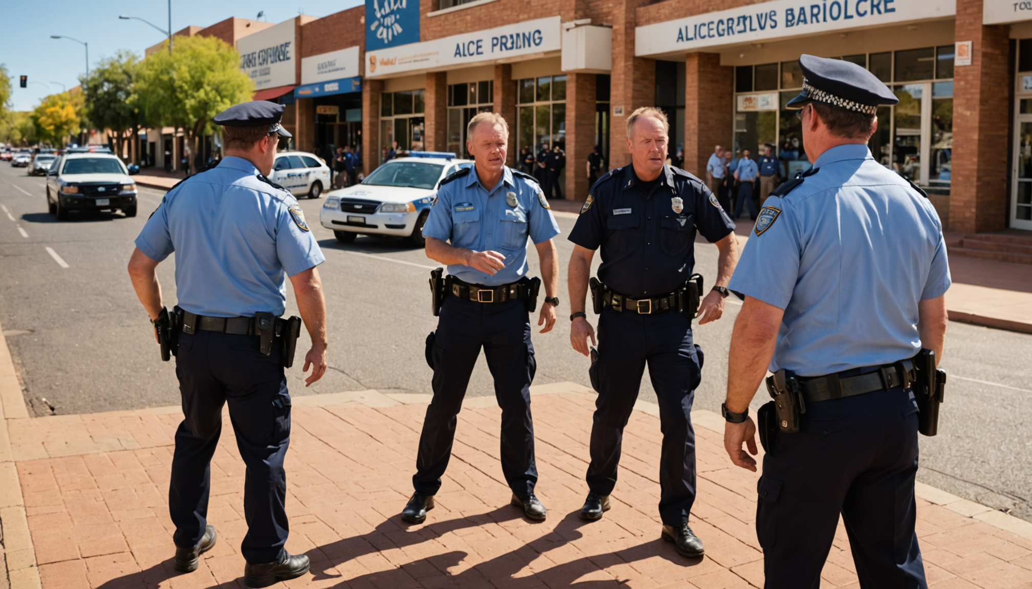un homme a été arrêté suite à une agression au couteau survenue dans le centre-ville d'alice springs, précisément sur gregory terrace. découvrez les détails de cet incident inquiétant qui a secoué la communauté locale.